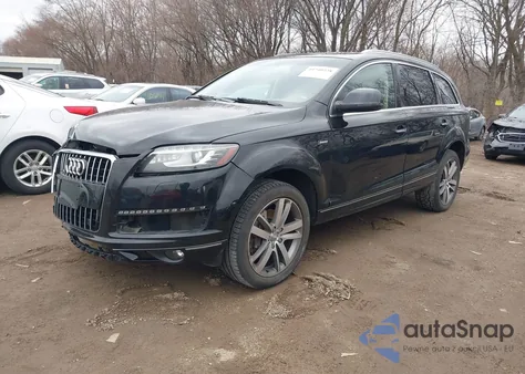 2014 Audi Q7 3.0T Premium from USA, damaged, VIN WA1LGAFE4ED017816